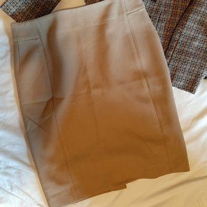 Ann Taylor Tan Pencil Skirt
